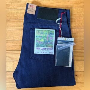 Naked and Famous Weird Guy - Spring Garden Selvedge size 33